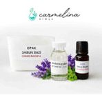 Carmelina Opak Sabun Yapim Seti- Lavanta Esansi- Mor Sabun Boyası