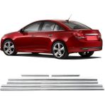 Carmind 2009-2016 6 Parça Chevrolet Cruze Sedan Krom Cam Çıtası
