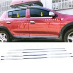 Carmind 2013-2020 4 Parça Dacia Sandero Stepway Krom Cam Çıtası