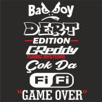 Carmind Arka Cam Oto Model 2 Beyaz Sticker Set