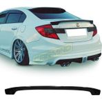 Carmind Honda Civic 2012 Piano Black FB7 Bagaj Üstü Amerikan Spoiler