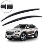 Carmind Hyundai Tucson 2015-2019 Krom Çıtalı Cam Rüzgarlığı