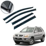 Carmind Kia Sportage 2006-2009 Krom Çıtalı Cam Rüzgarlığı