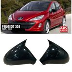 Carmind Peugeot 308 2007-2013 Batman Yarasa Piano Black Ayna Kapağı