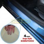 Carmind Şeffaf Araç Kapı İçi Koruma Folyosu Karbon Desenli