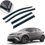 Carmind Toyota CHR 2018 Sonrası Krom Çıtalı Cam Rüzgarlığı