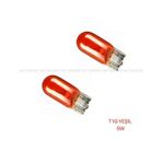 Carmind Turuncu T10 Dipsiz Park Ampul 12V W5W 2 Adet