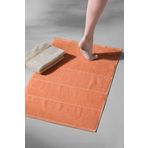 Carmine Bathmat Desert - Ekstra Yumusak, Modern %100 Pamuk 50x75cm. Ayak Havlusu / Banyo Paspas Seti
