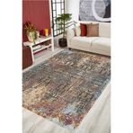 Carmine Carpet(1989) Dijital Baskılı Dekoratif Yıkanabilir Kaymaz Taban Halı kahverengi 120 x 180