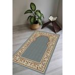 Carmine Carpet(2931) Dijital Baskılı Yıkanabilir Kaymaz Taban Seccade gri.jpg 65 x 115