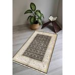 Carmine Carpet(3021) Dijital Baskılı Yıkanabilir Kaymaz Taban Seccade krem.jpg 80 x 120