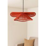 Carminea Handmade Tekli Sarkıt Avize – Modern Metal Tasarım, E27 Uyumlu, Ayarlanabilir 25–60 cm Yükseklik, Salon ve Oturma Odası İçin El Yapımı Minimalist Aydınlatma