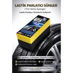 CARMORX Lastik Parlatıcı Sünger | Jel & Sıvı Ürünler İçin Aplikatör