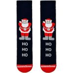 Carnaval Ho Ho Noel Baba Desenli Renkli Çorap - Standart