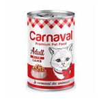 Carnaval Premium Cat Kuzu Etli 24x400 gr Yetişkin Kedi Konservesi