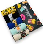 Carnaval Socks 5'li Hayvanlar Tasarımlı Renkli Desenli Soket Çorap Seti - Çok Renkli - 37 - 44
