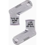 Carnaval Socks Abi Beni Bi Sal Yazılı Desenli Renkli Spor Çorap - 36 - 44 - Beyaz