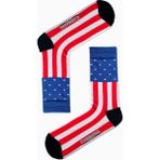 Carnaval Socks Amerika Bayrak Desenli Renkli Çorap - 36 - 44