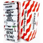 Carnaval Socks Carnaval Renkli Yazılı Desenli Spor Çorap Set 7'li Pamuklu Kadın Çoraplar Esnek Yapı - Standart