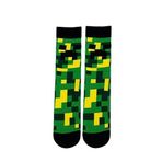 CARNAVAL SOCKS Dijital Oyun Desenli Soket Çorap,%80 Pamuk Karışımlı, 37-44 Numara, Unisex, Spor ve Günlük Kullanım