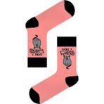 Carnaval Socks Don't Fu.king Touch Me Kedi Tasarım Renkli Soket Çorap - Standart - Çok Renkli