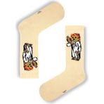 Carnaval Socks Kuşlu Bear Desenli Tenis Çorap - 37 - 44 - Çok Renkli