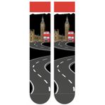 CARNAVAL SOCKS Londra Saat Kulesi Manzaraiı Soket Çorap,%80 Pamuk Karışımlı, 37-44 Numara, Unisex, Spor ve Günlük Kullanım, 1 Adet Saat Kulesi