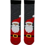 Carnaval Socks Noel Baba ve Çember Desenli Soket Çorap - 37 - 44 - Çok Renkli
