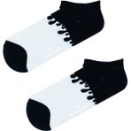 Carnaval Socks Patik Akan Boya Desenli Renkli Spor Çorap - Standart