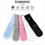 Carnaval Socks Pilates & Yoga Silikonlu Kazymaz Tabanlı 5'li Kutulu Çorap Seti - 37 - 44 - Cok Renklı