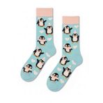 Carnaval Socks Şapkalı Penguen Desenli Soket Çorap, 1 Adet