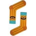 Carnaval Socks Turuncu Şeritli Bal Kabağı Desenli Halloween Çorabı - 37 - 44