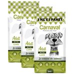 Carnaval Yetişkin Düşük Tahıllı Kuzu Etli 3x3 kg Köpek Kuru Mama