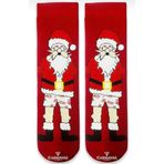 Carnaval Yetişkin Havlu Çorap, 1 Çift, Çok Renkli, Standart, Noel Baba Desenli, Dokuma, Unisex, Regular Boy, Desenli, Ev Giyimi
