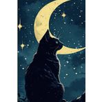 Carnet de notes Au clair de Lune: Carnet de notes A5, 80 pages