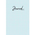Carnet de notes Journal (Motif vichy Bleu): Carnet Élégant et Classique pour Écrire avec Style