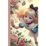 Carnet de Notes ligné Alice au Pays des Merveilles: Alice in Wonderland Notebook - Bullet Journal - Carnet format 14 X 21.5 cm (5.5 X 8.5 po) (Alice in Wonderland lined Notebooks, Band 1)