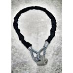 Caro 1.5 mt Uzunluk 12 mm Kalınlık Çelik Halat Motorsiklet Zincir Kilit Scooter Çelik Halat Motor Kilidi