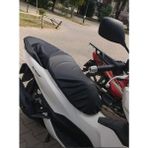Caro (217) Qj Motor Atr 125 Siyah Motosiklet Deri Sele Kılıfı Örtüsü Brandası ile Uyumlu