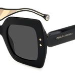 Carolina Herrera Unisex güneş gözlükleri, 807/Siyah (Ir Black), 51