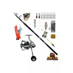 Carp-X 360Cm 3,5Lbs Oslo Shark 6000 Profesyonel Surf Sazan Kıyı Olta Takımı Seti