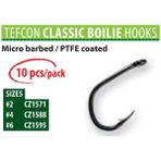 Carp Zoom 1588 Tefcon Klasik Boilie Olta Iğnesi #4 (10 Parça)