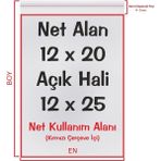 CarpCorn 12x20+5 cm (12*25) 250 Adet - Şeffaf Bantlı Yapışkanlı OPP Jelatin Poşet