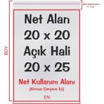 Carpcorn 20X20+5 Cm. (20*25) 250 Adet - Şeffaf Bantlı Yapışkanlı Opp Jelatin Poşet
