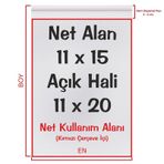 Carpcorn Şeffaf Bantlı Yapışkanlı Opp Jelatin Poşet 250'li 11 x 20 CM