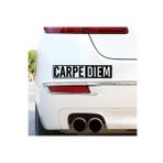 Carpe Diem Yazılı Oto Yazısı Oto Stickeri 25 8 Cm