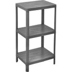 Carpe Kitchen 3 Katlı Modüler Dikdörtgen 29X38X71 cm Mutfak Rafı - Gri