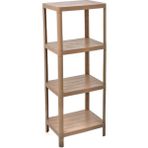Carpe Kitchen 4 Katlı Modüler Dikdörtgen 29X38X100 cm Mutfak Rafı - Bej