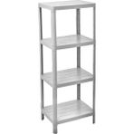 Carpe Kitchen 4 Katlı Modüler Dikdörtgen 29X38X100 cm Mutfak Rafı - Beyaz