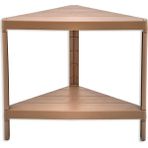 Carpe Kitchen Trend 2 Katlı Modüler Üçgen 34X46X41 cm Mutfak Rafı - Bej